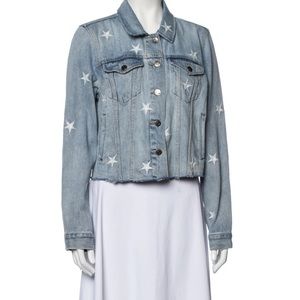 Pistola Brando Star Embroidery Denim jean Jacket